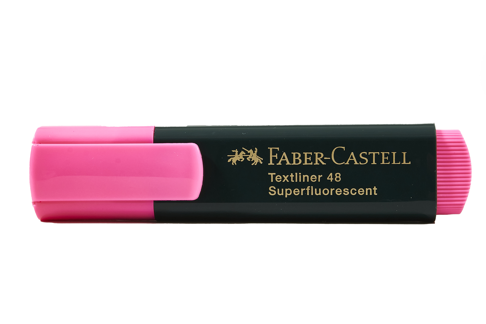 Faber-Castell Phosphorescent Highlighter pen, fuchsia, chisel tip