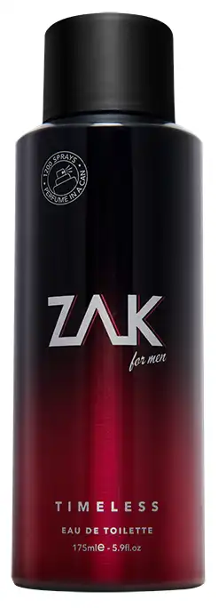 مزيل عرق سبراي تايمليس للرجال من زاك, 175 مل