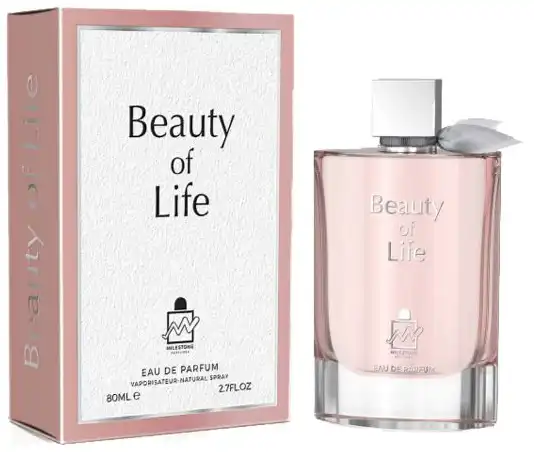 عطر بيوتي اوف لايف من مايلستون للنساء او دو برفان , 80مل