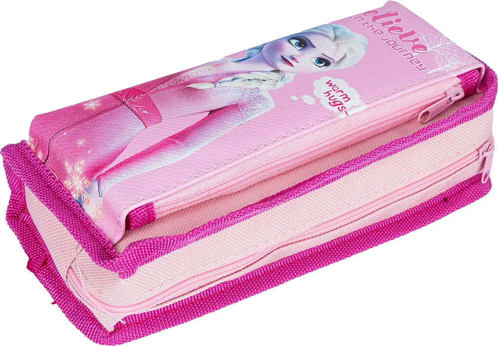 مقلمة قماش للبنات, 2سوسته +كارت,الوان متعدده