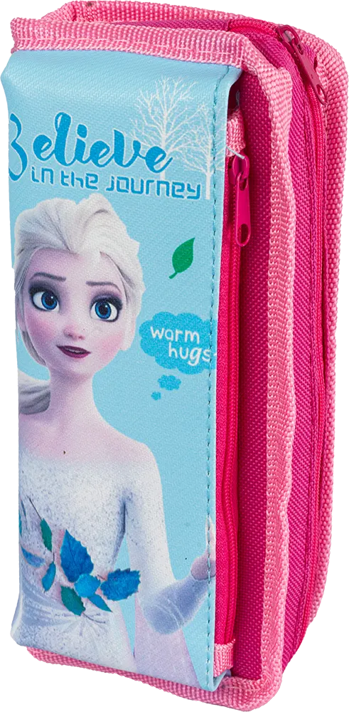 مقلمة قماش للبنات, 2سوسته +كارت,الوان متعدده