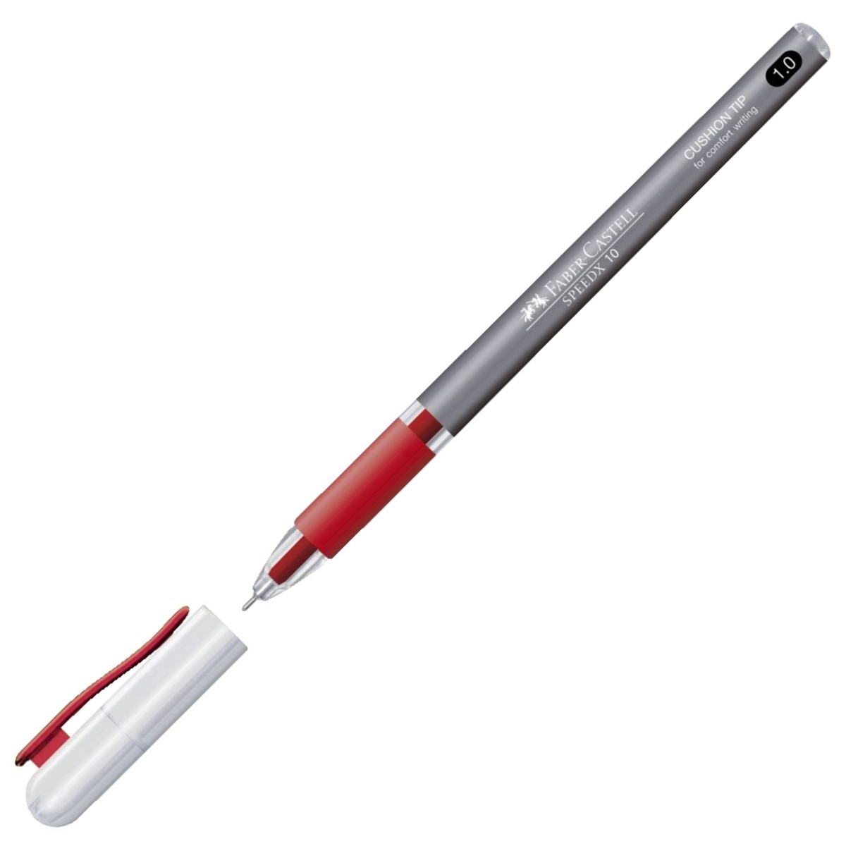 Faber-Castell Ballpoint Pen, 1mm, Red, 546421