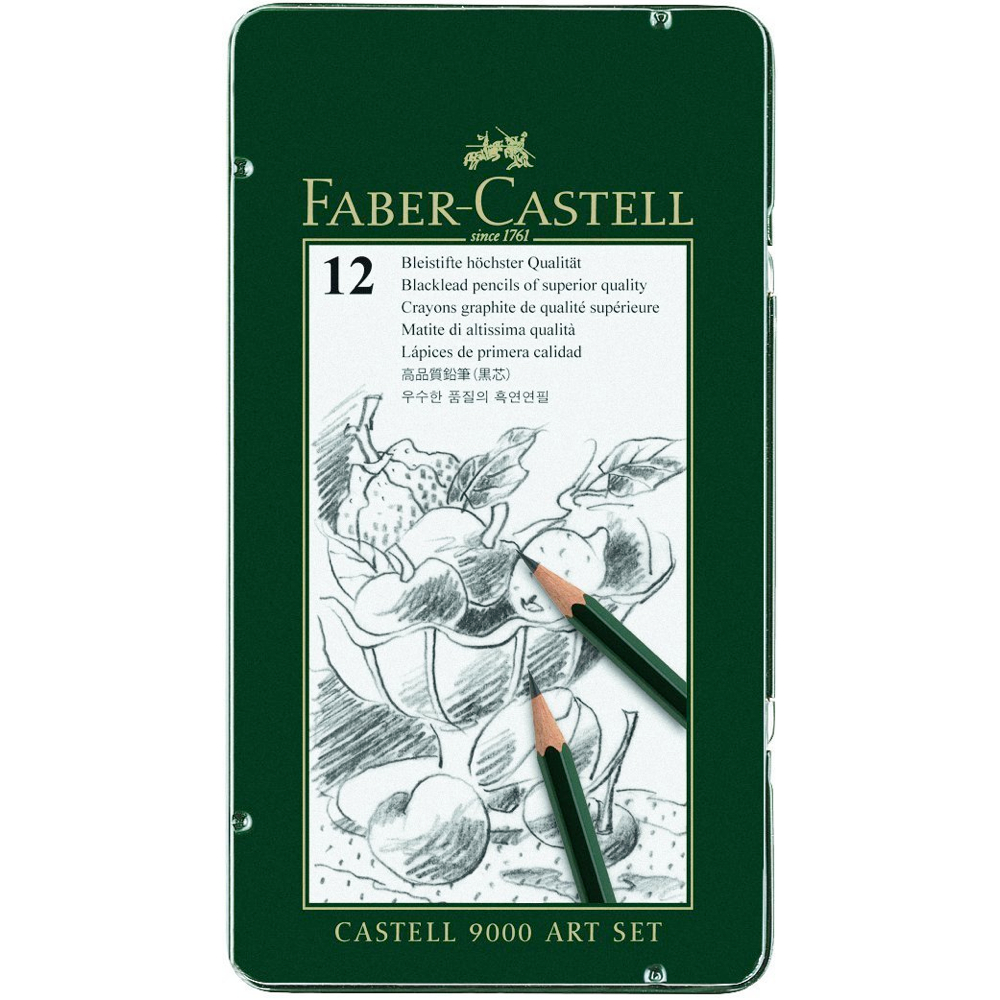 Faber-Castell Pencil Set 12 Degrees 9000