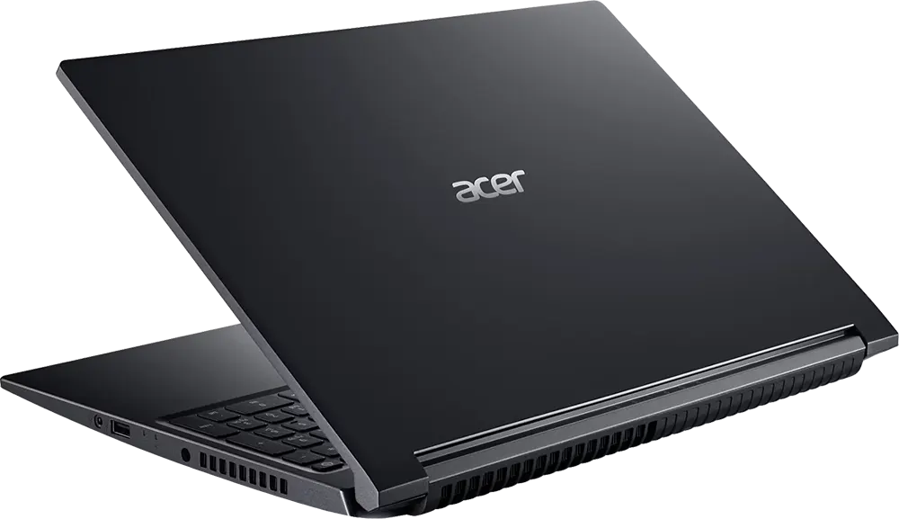 Laptop Acer Aspire 7 A715-43G AMD Ryzen 5-5625U, 8GB RAM, 512GB SSD Hard Disk, 15.6" FHD Display, NVIDIA GeForce RTX 3050 4GB, Charcoal Black