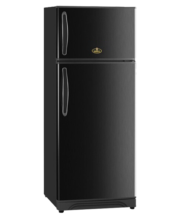 Kiriazi Solitaire Refrigerator, No Frost, 370 Liter , 2 Doors , 14 Feet , Black , ER370N-3 , 20010063