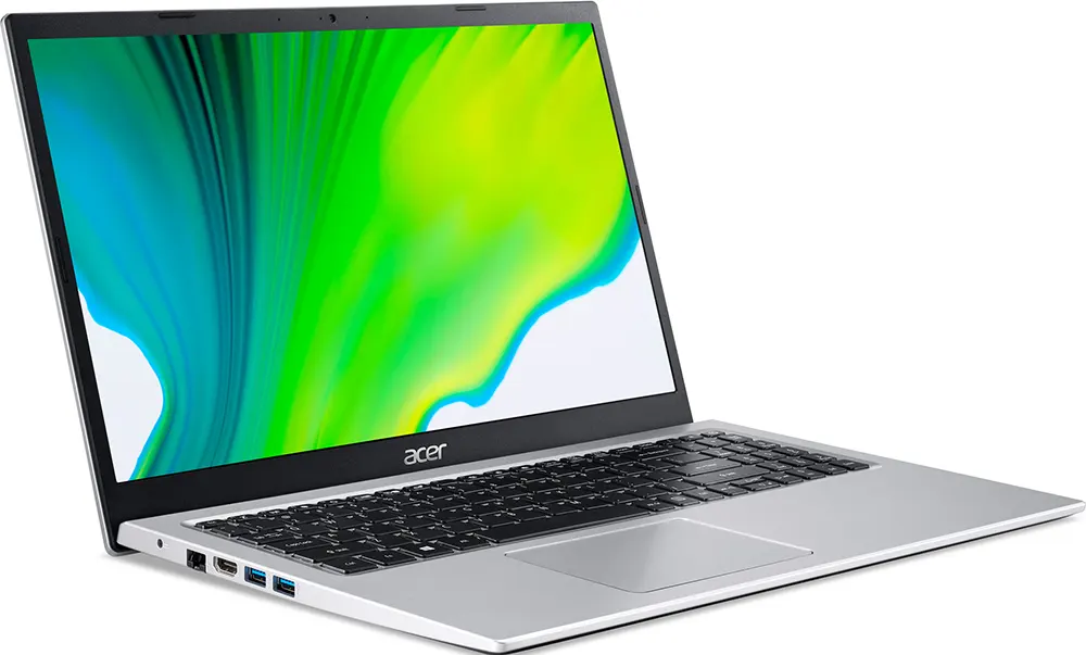 Laptop Acer Aspire 3 A315-58G-55XH Intel Core I5-1135G7, 8GB RAM, 1TB HDD Hard Disk, 15.6" FHD Display, NVIDIA GeForce MX350 2GB, Pure Silver