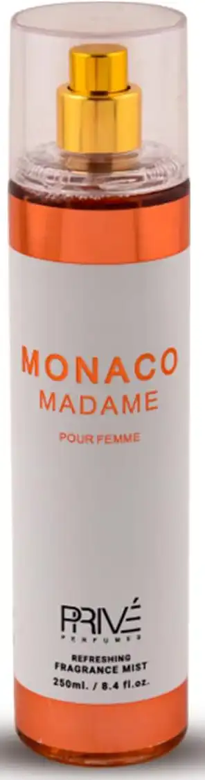 PRIVE MONACO MADAME BODY MIST FOR WOMEN, 250ML