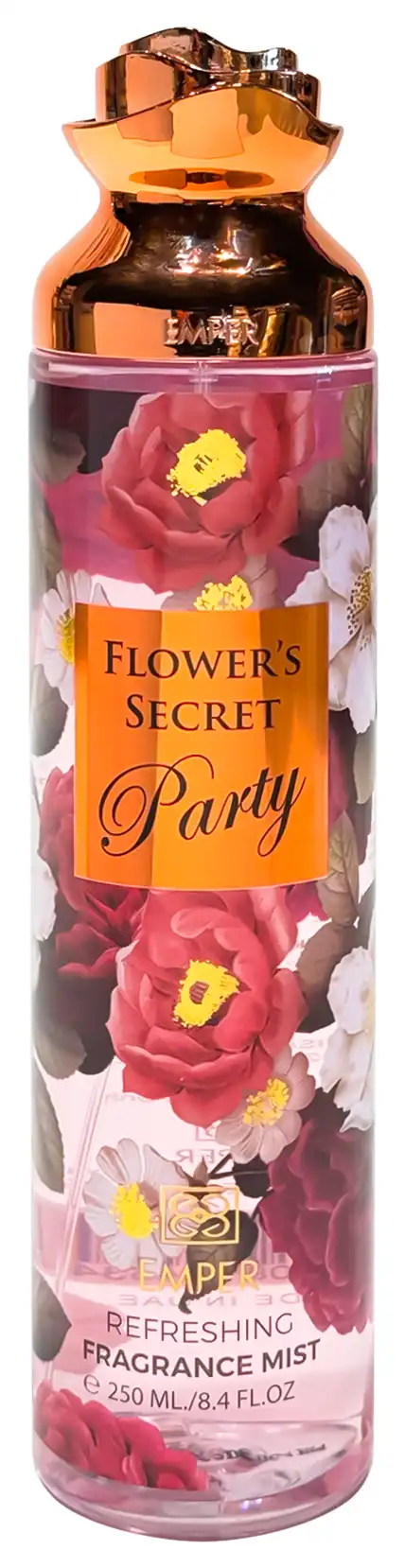 EMPER FLOWER'S SECRET PARTY BODY MIST FOR WOMEN, 250ML