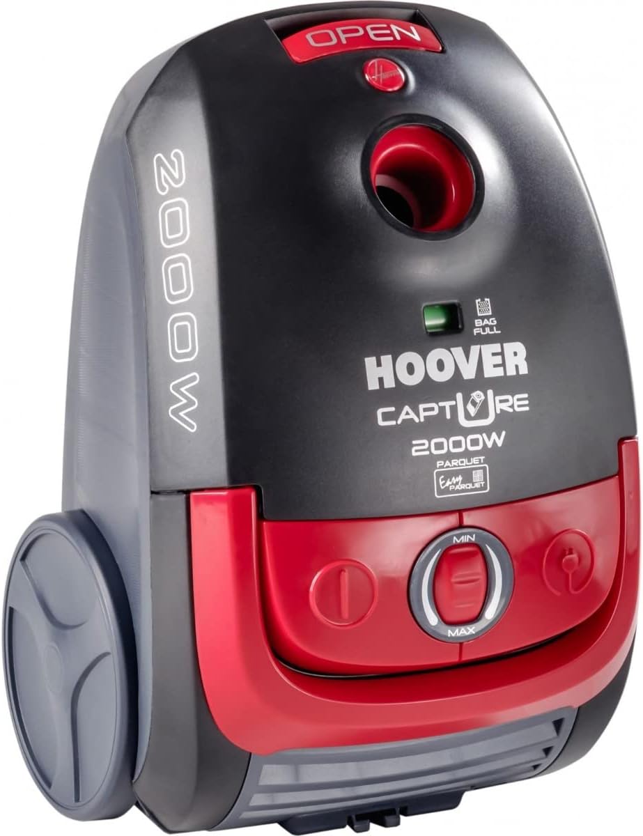 Hoover Vacuum Cleaner , 2000 Watt , 2.3 Liter , Black x Red , TCP2010020