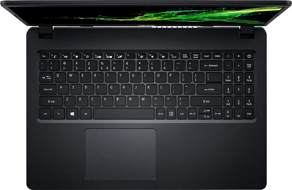 Laptop Acer Aspire 3 A315-56-38U6  Intel Core  I3-1005G1, 4GB RAM, 256GB SSD Hard Disk , 15.6” FHD Display, Intel UHD Graphics, Windows 10 Home, Shale Black