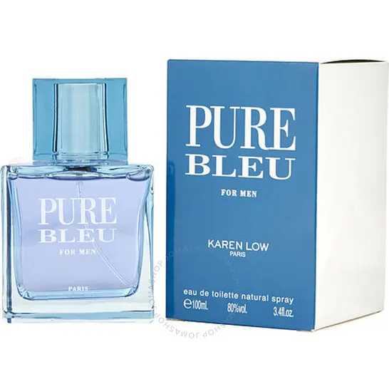 PURE BLEU BY KAREN LOW FOR MEN EDT ,100ML