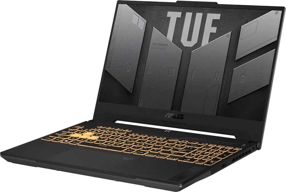 لاب توب اسوس للألعاب TUF F15 (2023) FX507VV-LP156W معالج Intel® Core I7-13620H، رامات 16 جيجابايت، هارد ديسك 1 تيرابايت SSD، شاشة FHD 15.6 بوصة، NVIDIA® GeForce® RTX 4060 ذاكرة 8 جيجابايت، ويندوز 11 هوم، رمادي