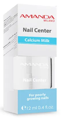 AMANDA NAIL CENTER CALCIUM MILK ,12ML