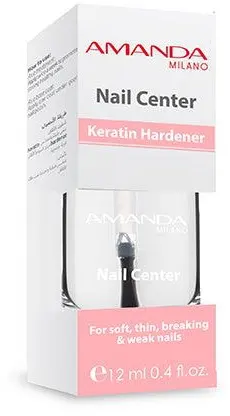 مقوي اظافر نيل سنتر من اماندا , كيراتين ,12 مل