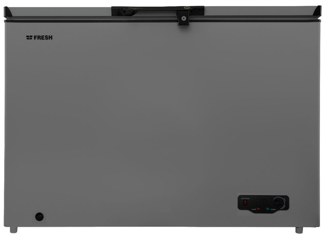 ديب فريزر فريش أفقي، 255 لتر، ديفروست، اليجانت ديجيتال، سيلفر , FDF-330S