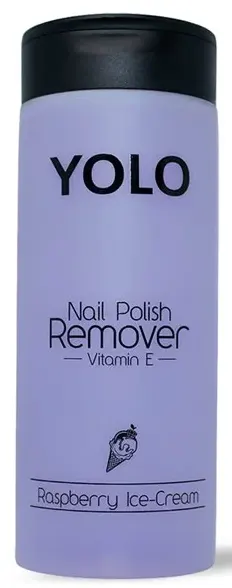 Yolo Nail Polish Remover, Raspberry Ice-cream, 135 ML
