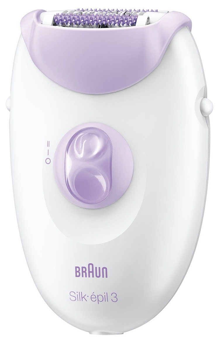 Braun Silk epil 3 Epilator for Women, White and Purple , 3170