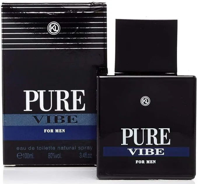 PURE VIBE BY KAREN LOW FOR MEN EDT ,100ML