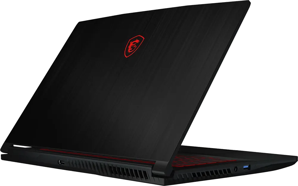 Laptop MSI Thin GF63 12UC-1487XEG, Intel® Core™ I7-12650H, 12th Gen, 16GB RAM, 512GB SSD Hard Disk, NVIDIA® GeForce RTX™ 3050 4GB GDDR6 Graphics Card, 15.6 Inch FHD Display, DOS, Black