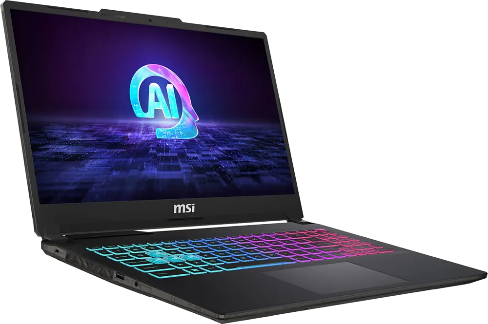 Laptop MSI Cyborg 15 A13VE-883XEG, Intel® Core™ i7- 13620H, 16GB RAM, 512GB SSD Hard Disk, NVIDIA® GeForce RTX™ 4050 6GB GDDR6 Graphics Card, 15.6 Inch FHD Display, DOS, Translucent Black