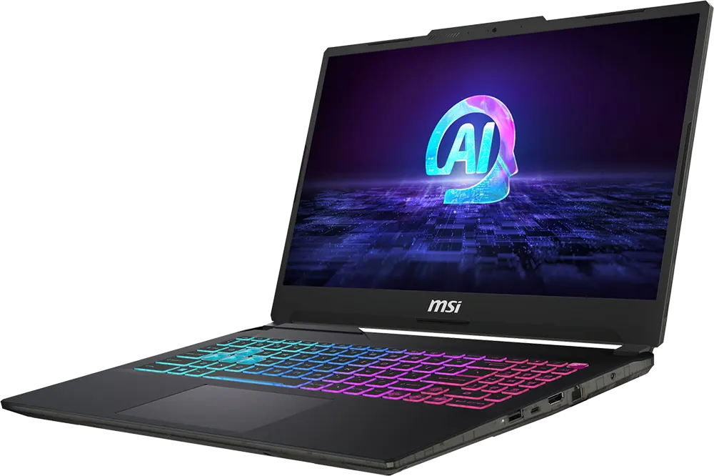 Laptop MSI Cyborg 15 A13VE-883XEG, Intel® Core™ i7- 13620H, 16GB RAM, 512GB SSD Hard Disk, NVIDIA® GeForce RTX™ 4050 6GB GDDR6 Graphics Card, 15.6 Inch FHD Display, DOS, Translucent Black