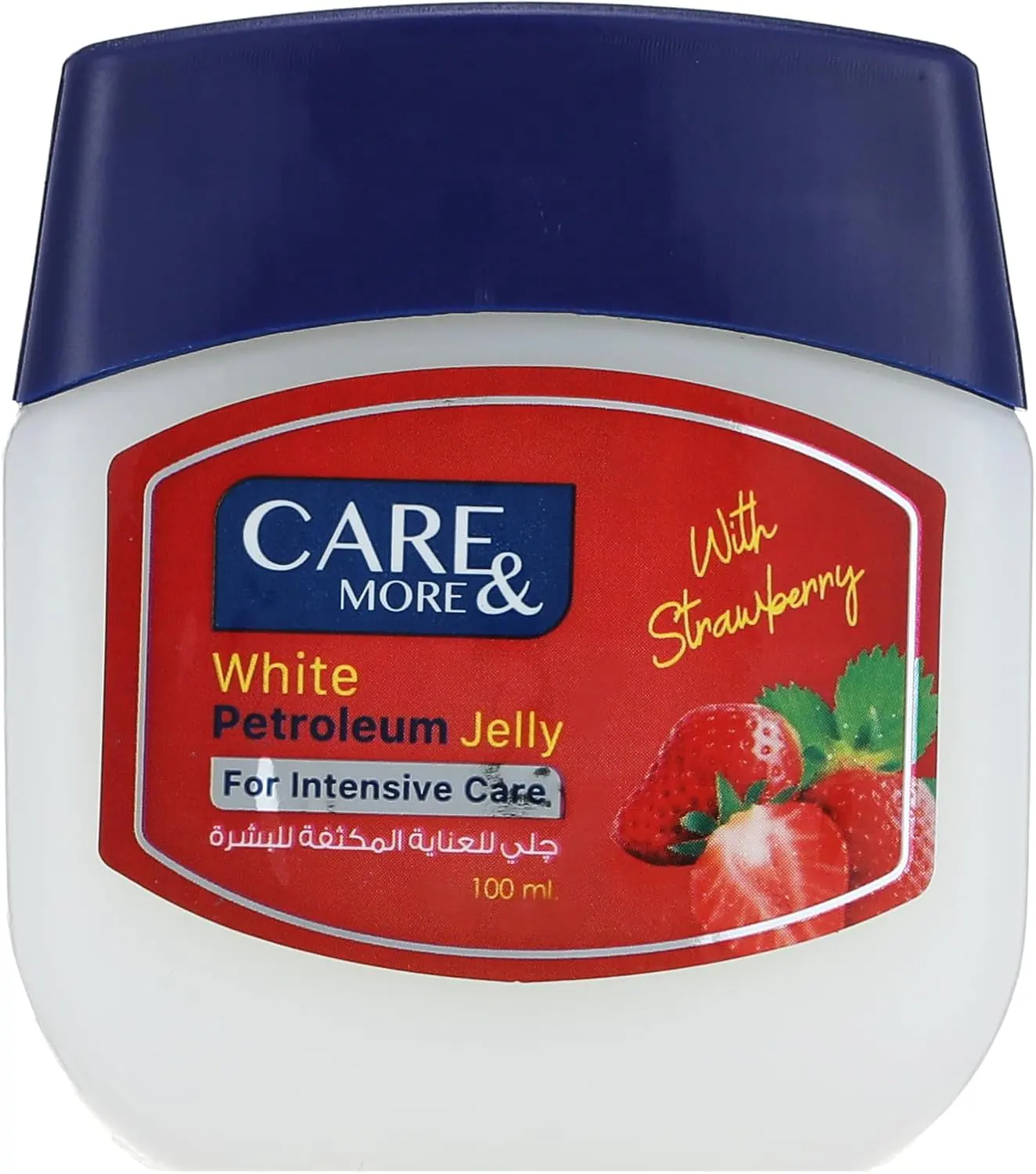 Care & more strawberry Moisturizer, Intensive Skin Care Gel, 100ml