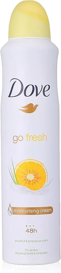 Dove go fresh grapefruit For women Body Spray , 250 ML