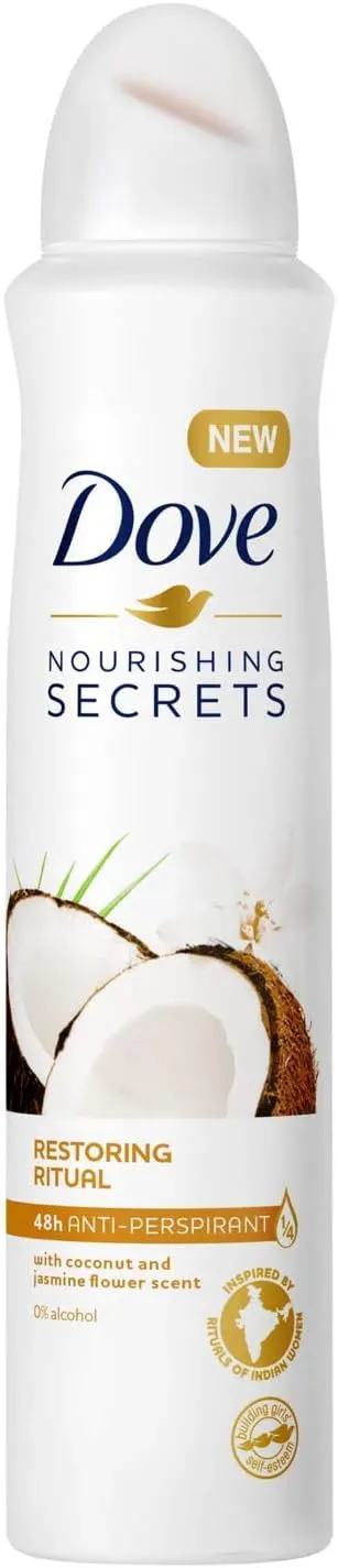 DOVE Nourishing Secrets Coconut & Jasmine Flower BODY SPRAY, 250 ML
