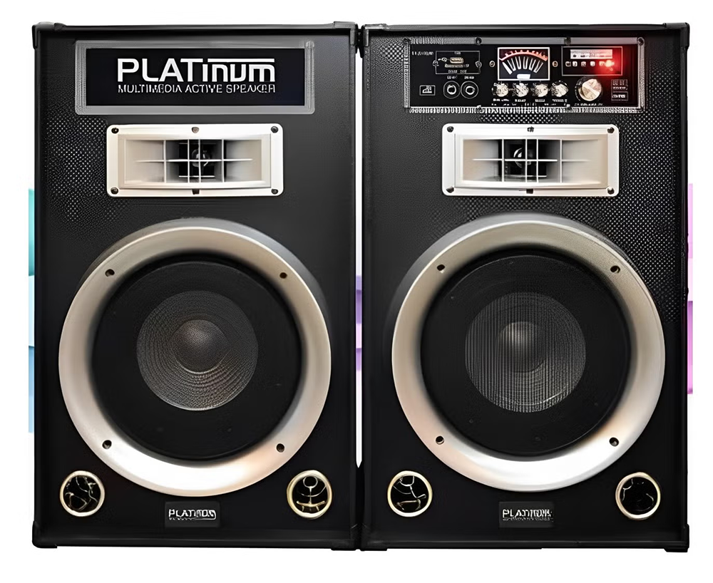 سماعات صب ووفر بلاتينيوم، بلوتوث، منفذ يو اس بي ، 10 أنش ،  اسود ، AH-1060