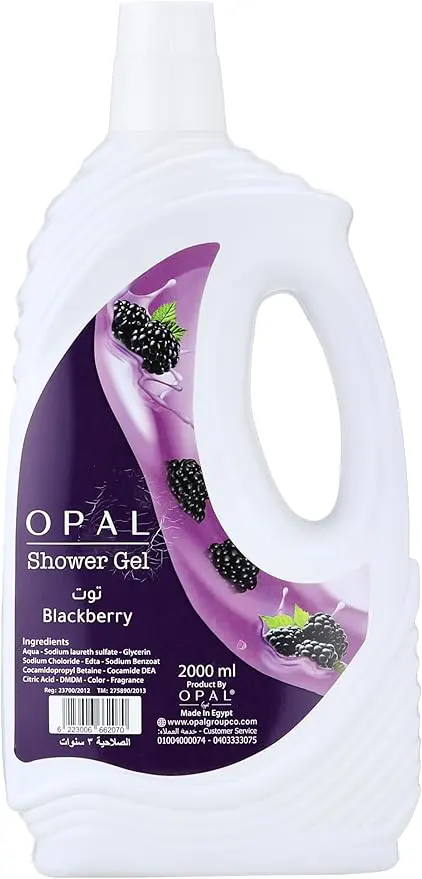 Opal  Shower Gel Black Berry , 2000 ML