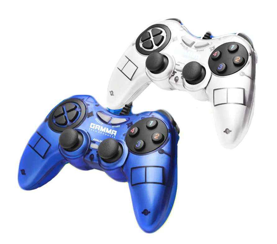 زراع تحكم الألعاب جاما سلكية ، تيربو، يو إس بي ، متعددة الألوان ، GT-606