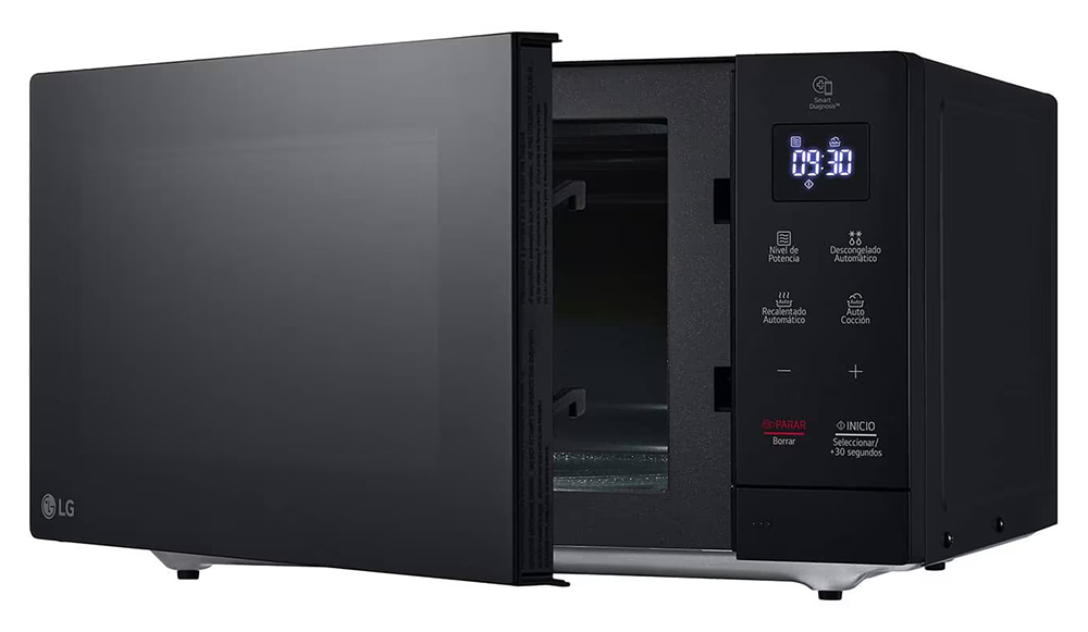 LG Microwave Neo Chef , 30 Liter, 900 Watt, Digital Screen, Black, MS3032JAS