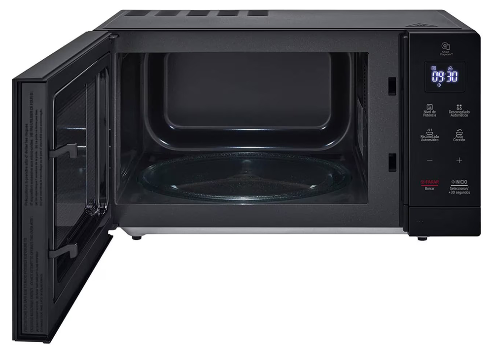 LG Microwave Neo Chef , 30 Liter, 900 Watt, Digital Screen, Black, MS3032JAS