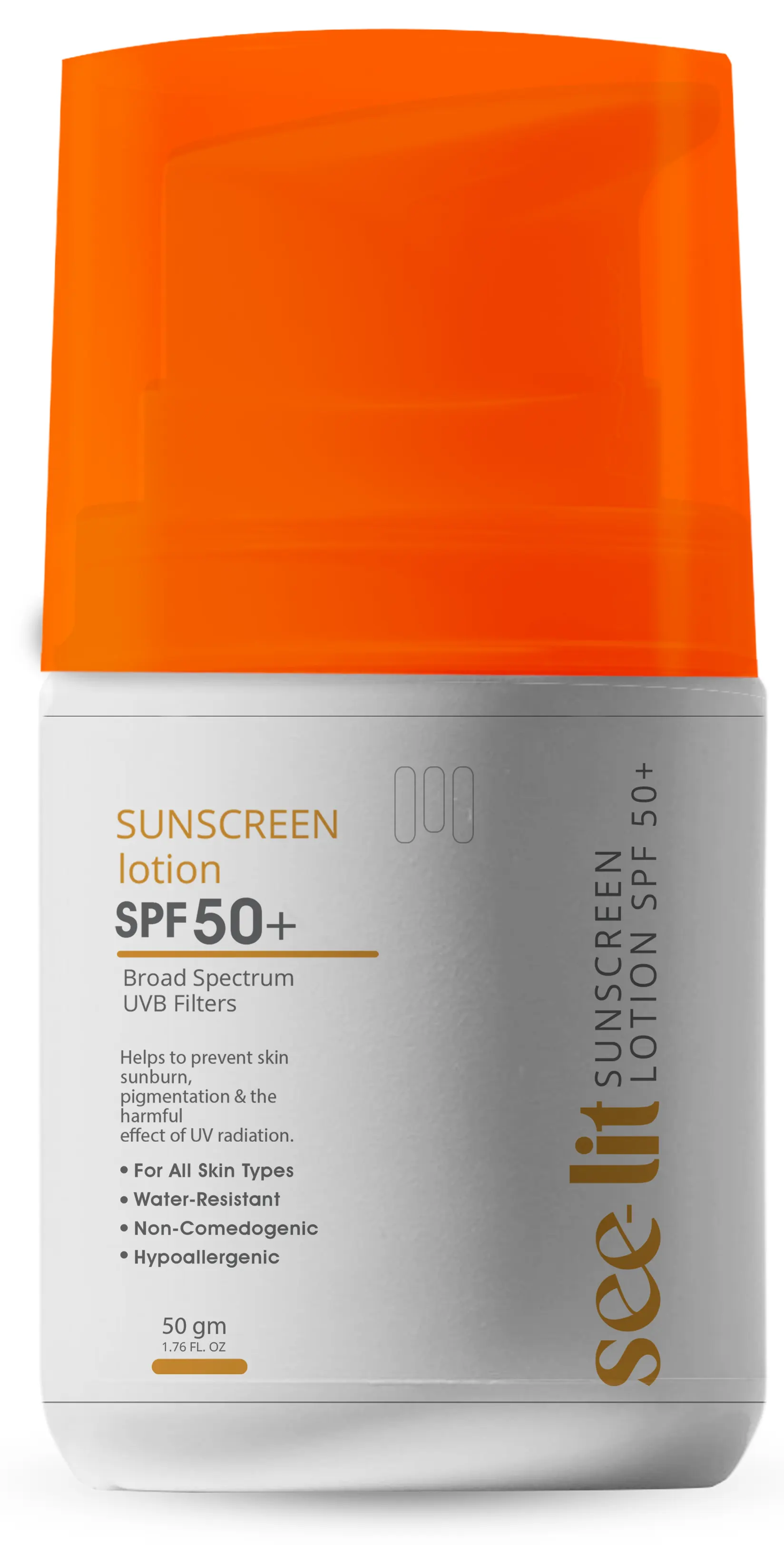 see lit SunScreen Lotion SPF 50+, 50g
