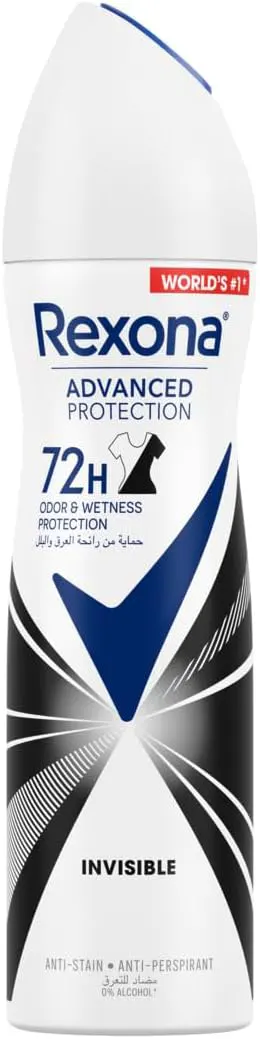مزيل العرق سبراي انفيزيبل للنساء حمايه تدوم 72 ساعه من ريكسونا, 150 مل