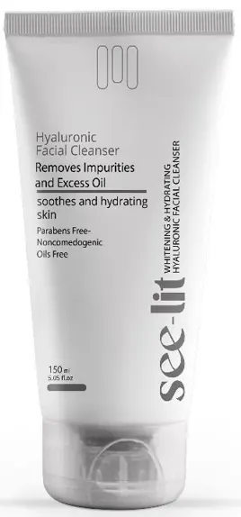 غسول وجه مفتح ومرطب من سى ليت, 150 مل