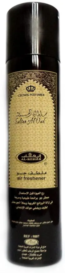 معطر جو من الرحاب سلطان العود , 300 مل