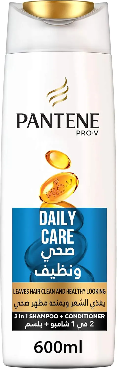 Pantene Pro-V Daily Care, 2 IN 1 Shampoo + CONDITIONER, 600 ml