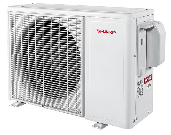 Sharp Split Air Conditioner, 1.5 HP, Cold Only, Plasma Cluster , Digital Screen, White , AH-AP12ZHE