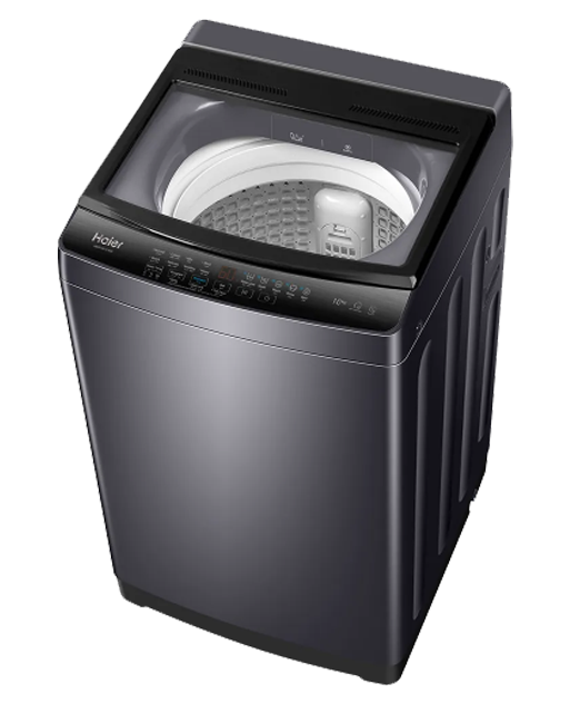 Haier Top Loading Automatic Washing Machine, 10 kg, Touch Screen, Dark Silver , HWM100-316S8