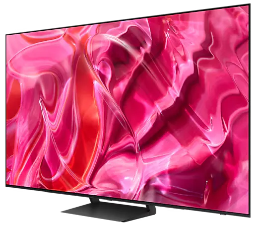 شاشة سامسونج سمارت، 55 بوصة، OLED، دقة 4K، رسيفر مدمج، QA55S90DAUXEG