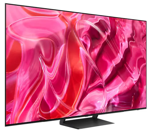 شاشة سامسونج سمارت، 55 بوصة، OLED، دقة 4K، رسيفر مدمج، QA55S90DAUXEG