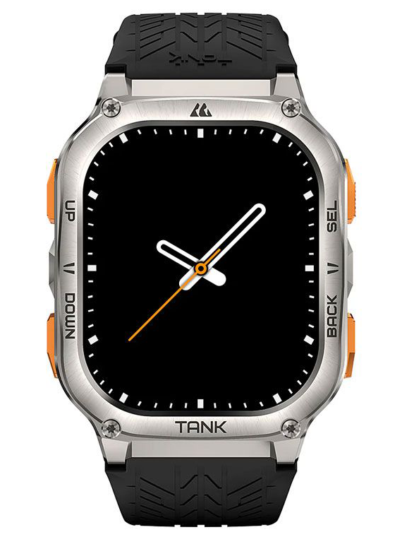 ساعة سمارت كوسبيت تاتش ام 3 الترا ، بلوتوث، شاشة اموليد، 1.96 انش، مقاومة للماء، بطارية 480 مللي امبير، سيلر حزام أسود، M3 Ultra