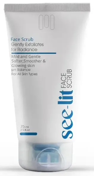 SEE-LIT FACE SCRUB FOR SOFTER SKIN , 75 ML
