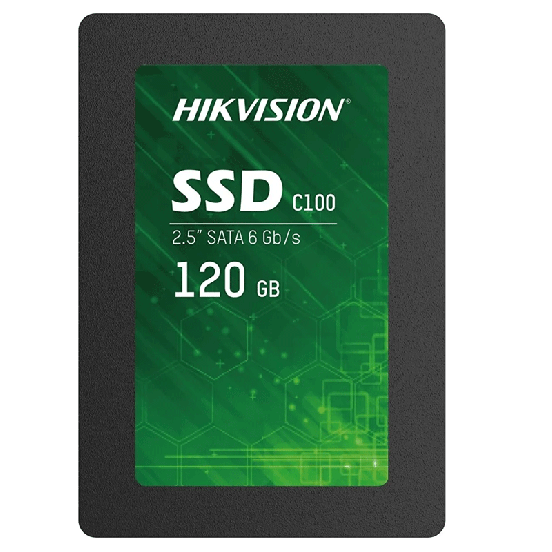 هارد ديسك هيكفيجن C100 ساتا، 2.5 بوصة SSD، داخلي لأجهزة الكمبيوتر المحمول، 120 جيجابايت ، أخضر،  HS-SSD-C100