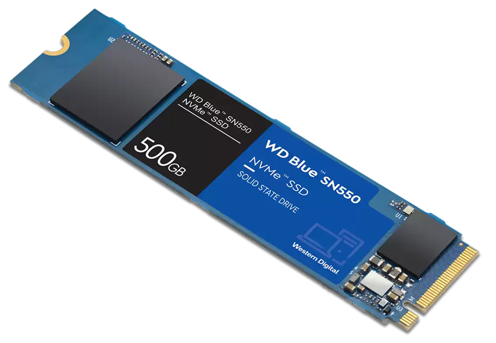 هارد ديسك داخلي وي بلو ، SN550 NVME SSD ، للكمبيوتر الشخصي، 500 جيجابايت ، WDS500G2B0C