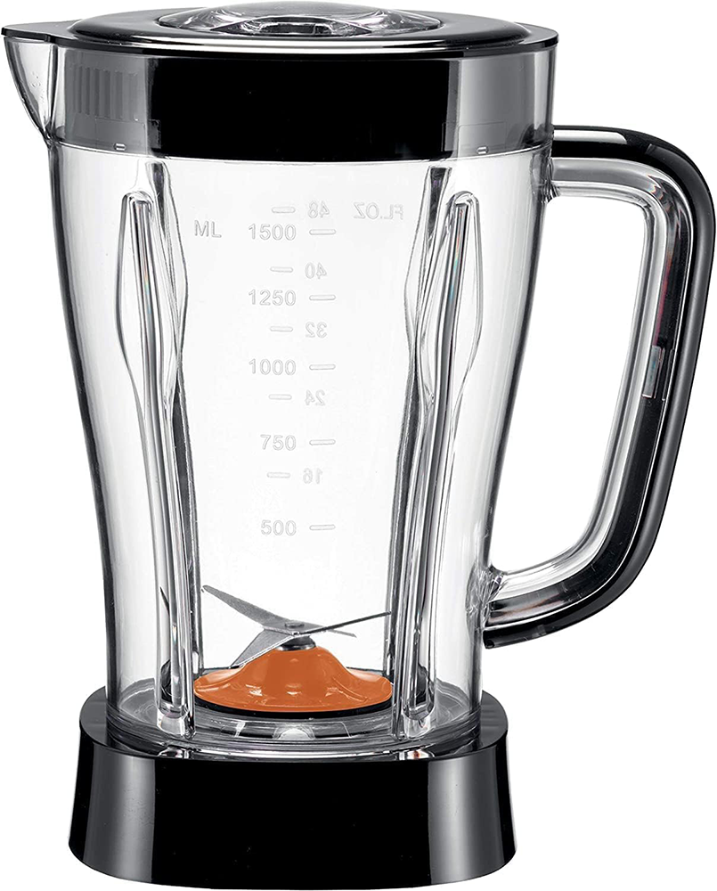 Kenwood Electric Blender, 500 Watt, 1.5 Liter, 2 Mills, Black, BLP16.360BK