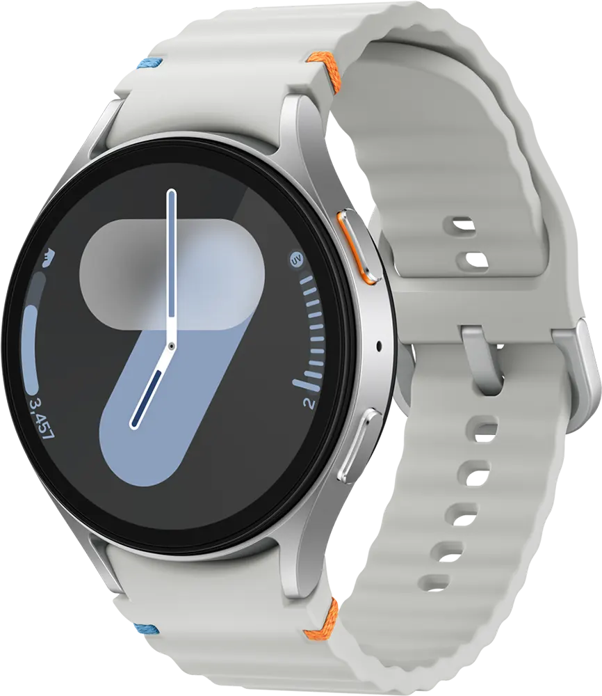 Samsung Galaxy Watch 7 (44mm) Smart Watch, Bluetooth, 1.5" Touch Screen, Water Resistant, Silver