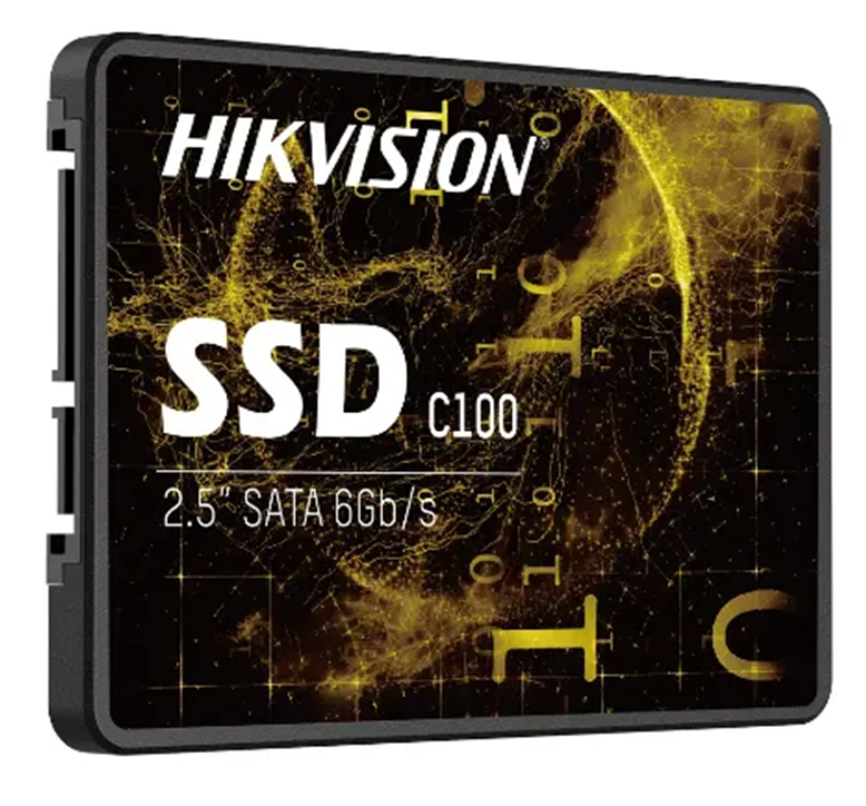 Hikvision C100 Hard Disk SATA , 2.5 " SSD , Internal For Laptop, 240 GB , 6Gb-S , Yellow ,HS-SSD-C100