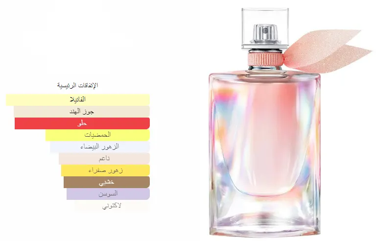 عطر لا في ايست بيل سوليل كريستال من لانكوم للنساء او دو برفان ,50 مل (تستر)